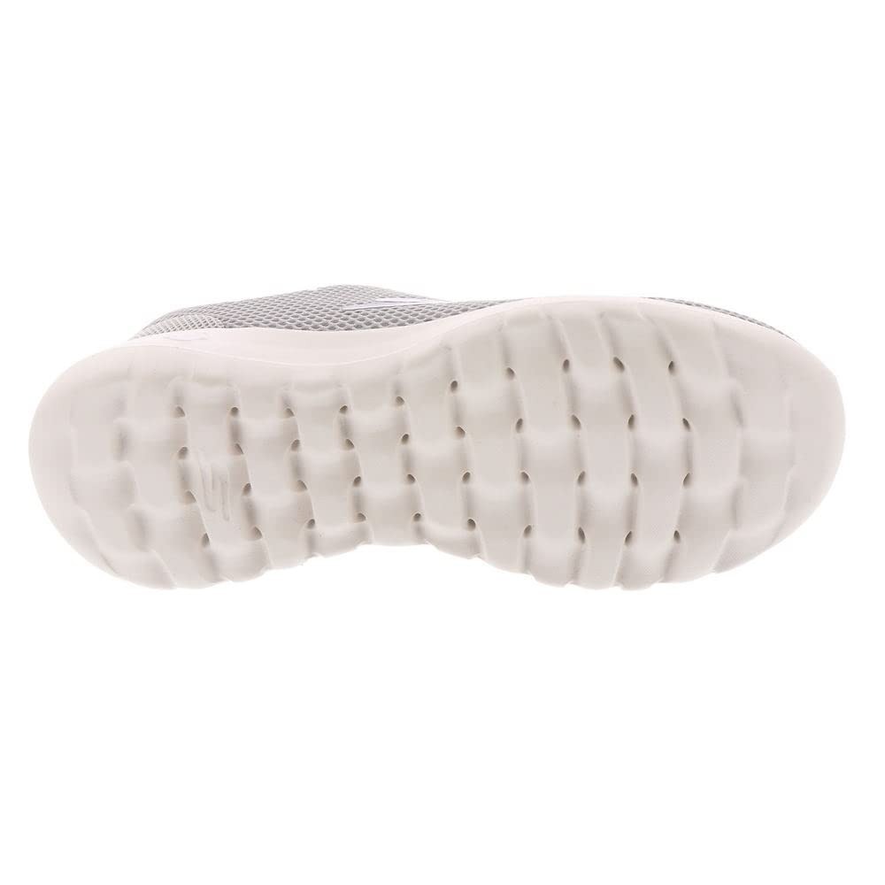 Skechers GO Walk Joy - Light Motion, Gray/Lavender, 9.5 Wide 124707W - Picture 7 of 10